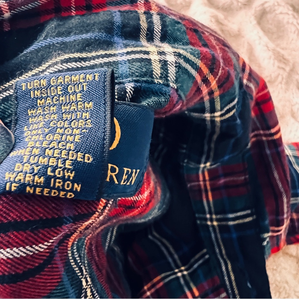 Ralph Lauren Multicolor Plaid Shirt - Picture 2 of 9